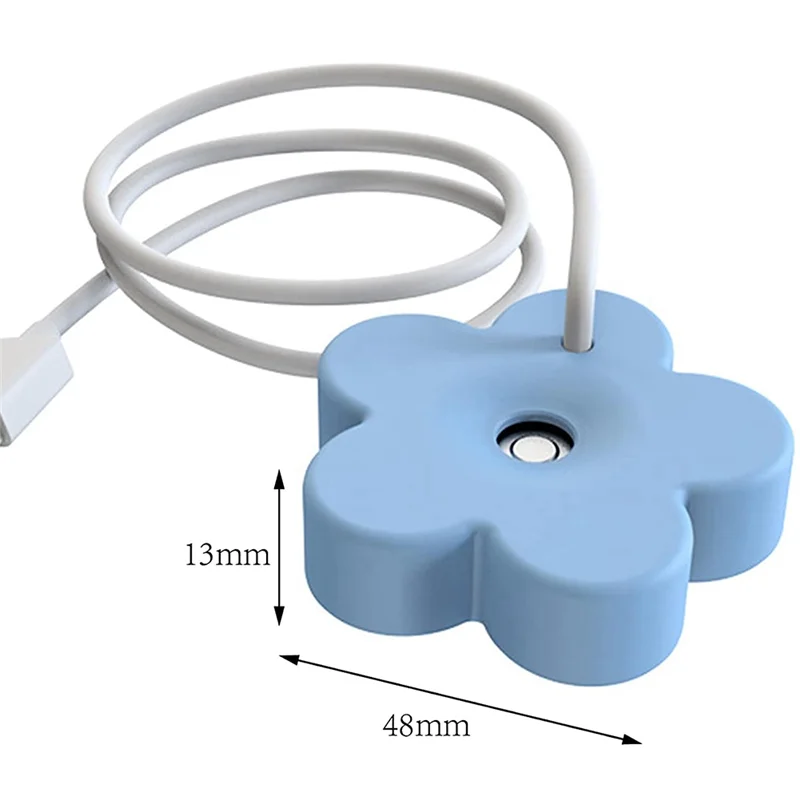 USB 케이블이 달린 미니 휴대용 가습기, 밀봉 디자인, 탱크리스 가습기, 여행용 개인 가습기, 침실용 흰색