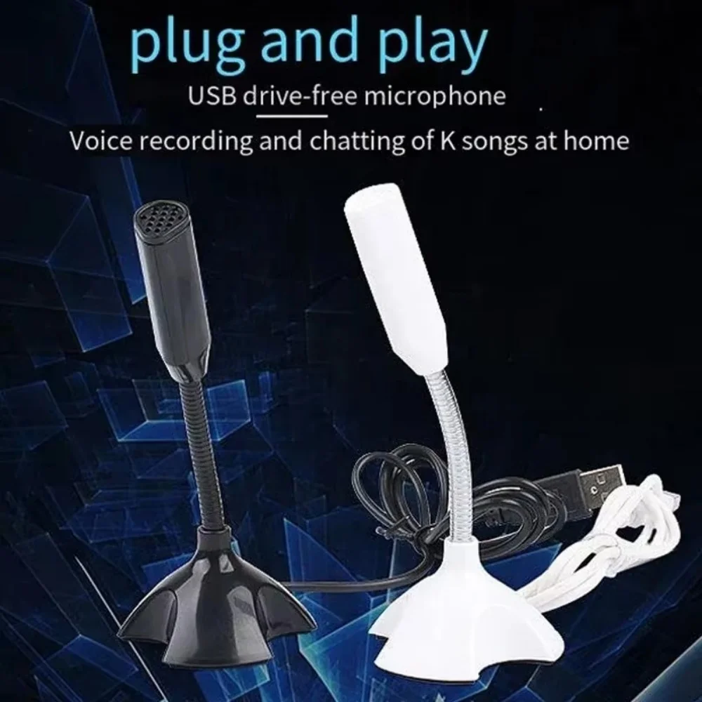 High Quality Adjustable Professional USB Microphone For Laptop And Computer Studio Singing Gaming Streaming Mikrofon Stand Mic