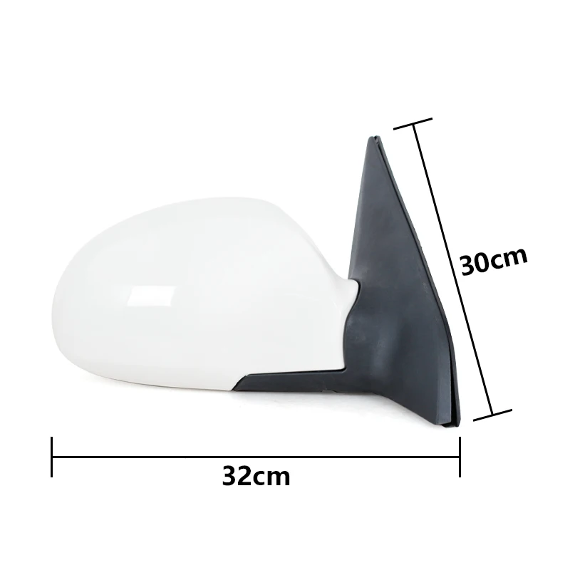 Car Side Mirror Rearview Mirror Assembly 3/5Wires For Kia Cerato 2006 2027-2012 Exterior Mirrors Without Turn Signal Auto Part