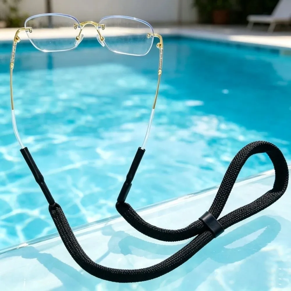 Floating Foam Eyewear Cord Straps Adjustable Length Anti Loss Design Anti Loss Eyewear Straps Glass Strap Material Foam Core