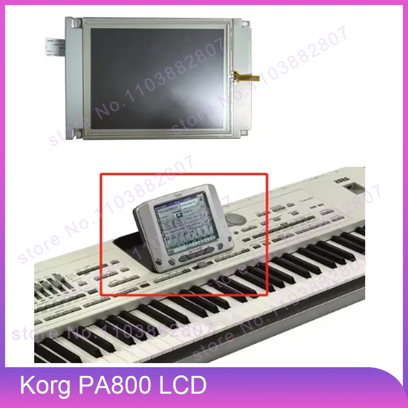 Original 5.7 Inch LCD Display Screen for Korg PA800 PA-800 Triton Extreme LCD Display Screen Panel