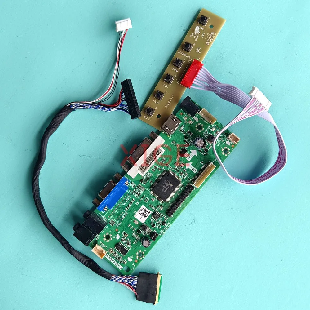 

Комплект «сделай сам» для N101LGE-L11/L21 N101LGE-L41 40-контактный LVDS VGA DVI экран ноутбука 10,1 "1024x600 HDMI-совместимая плата контроллера драйвера