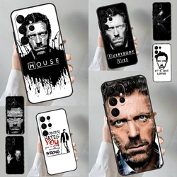 Dr House Case For Samsung Galaxy S24 S23 S22 Ultra S20 FE S21 FE Note 10 20 S8 S9 S10 Plus Coque