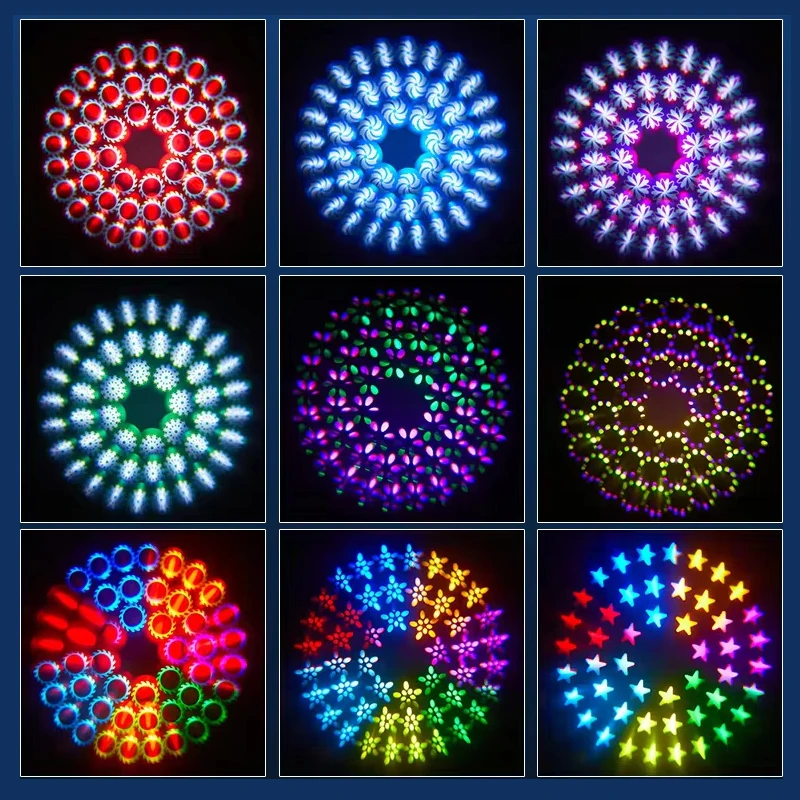 230W LED Moving Head Light DMX Stage Lighting 8+16+24 Honeycomb Prisms Professional Spot Gobo Lights For Disco Bar Party DJ Show