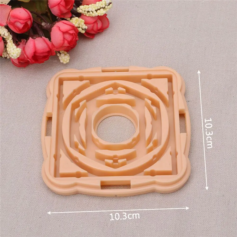 

Needlework 9pcs Yarn Wool Home Needle Knitting Loom Craft Tool Daisy Pattern Maker Knitted