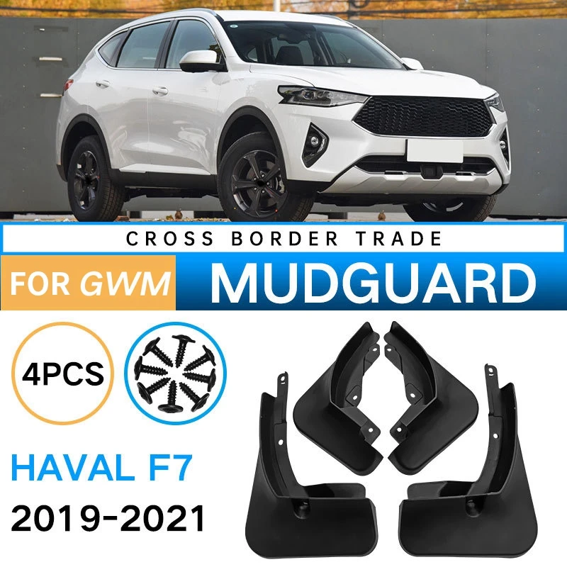 Mudflap For Great Wall Haval F7 2019 2020 2021 Fender Mud Flaps Guard Splash Flap Mudguard Accessories