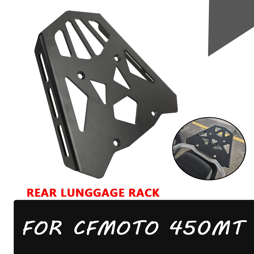 

For CFMOTO 450 MT 450MT MT450 2023 2024 2025 Motorcycle Accessories Rear Cargo Wing Rack Luggage Rack Tail Box Support Bracket