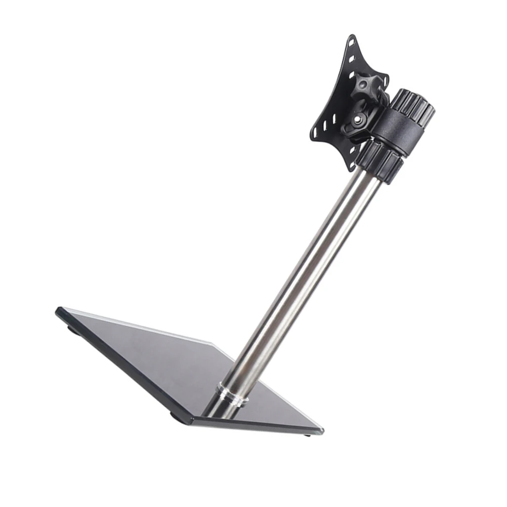 

Stand White Removable Foldable Computer Screen Stands for Desktop Adjustable Height Pitch Angle Monitor Mount Desk Monitor Mount