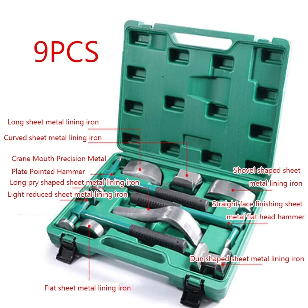 Sheet Metal Tools 9-piece Set