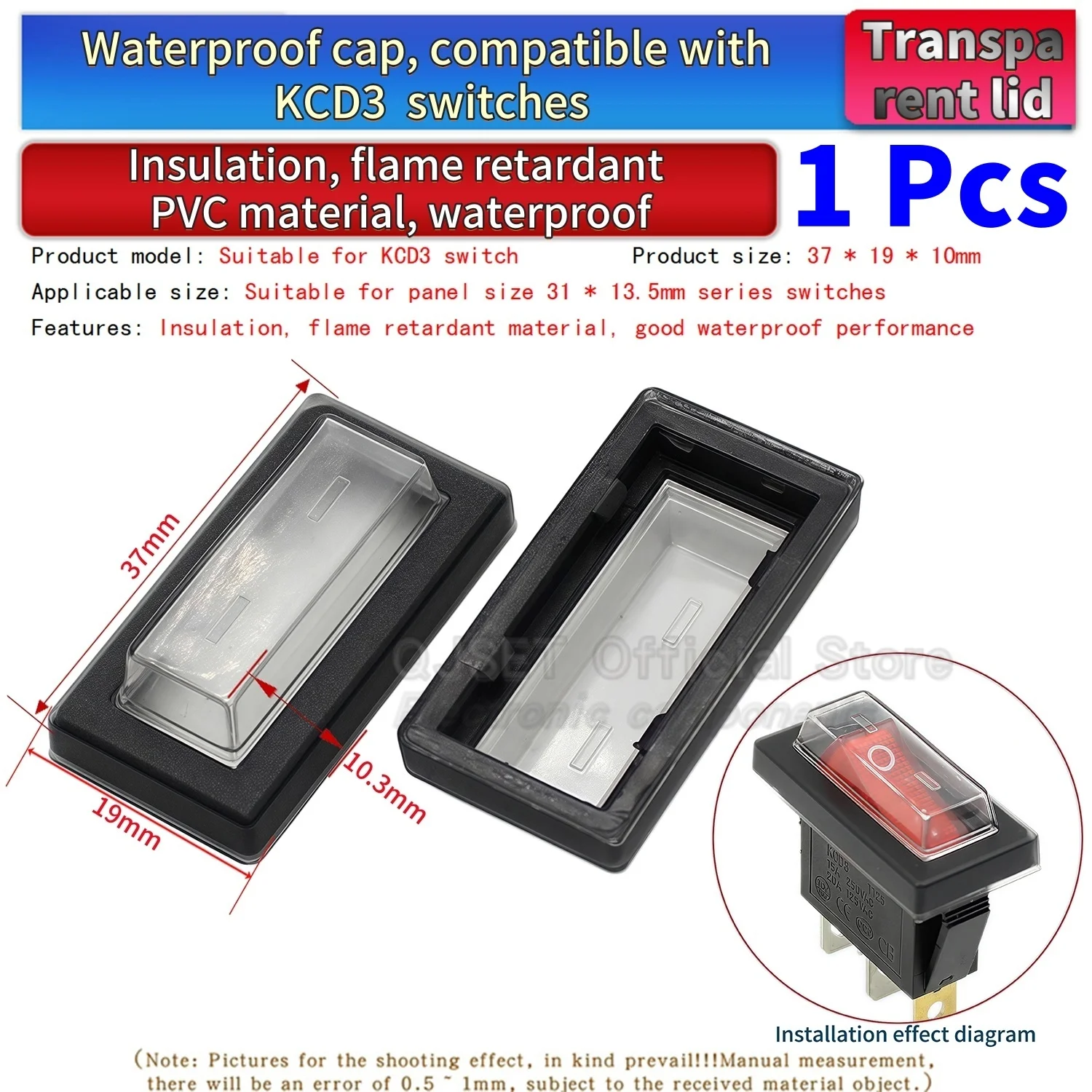1 Stück KCD3 Wippschalter EIN-AUS-EIN 2 3 Positionen 2 3 Pins Elektrische Ausrüstung Mit Lichtschalter 15A16A 250V/220V 20A 125V AC – Detail 23