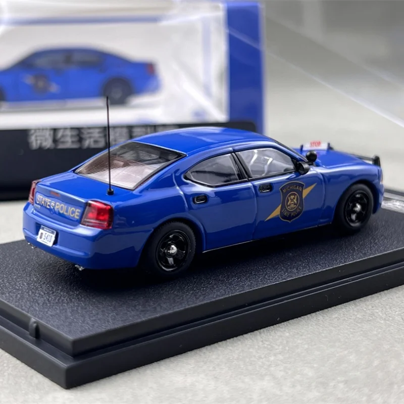 Rollin 1/64 Charger Michigan/Bumblebee Alloy Car Model*In Stock