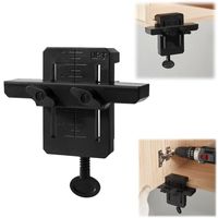 Cabinet Door Installation Positioner Adjustable Aluminum Alloy Auxiliary Clamp Woodworking Door Panel Install Clip Support Arm