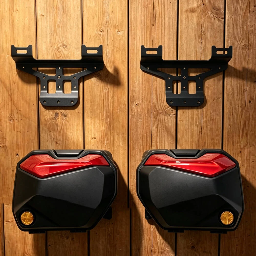 Motorcycle OEM Wall Mount Bracket Side Luggage Tail Box Wall Storage Rack For Suzuki GSX-S1000GT GSX-S1000GX GSX S1000 GX+(Plus)