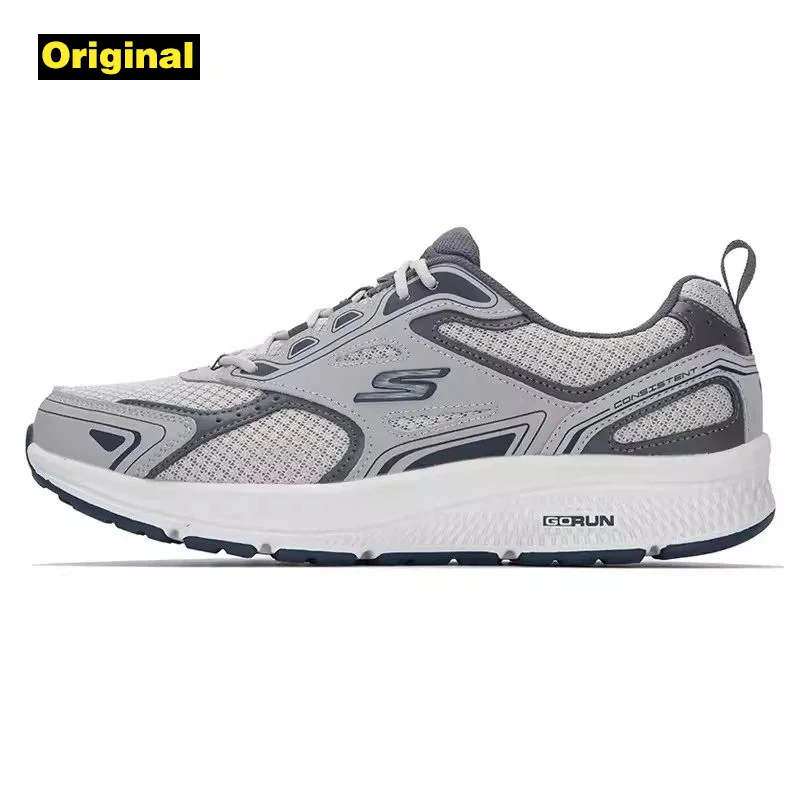 

Skecher Men's Sneakers Summer breathable mesh casual running shoes Lightweight shock-absorbing jogging shoes