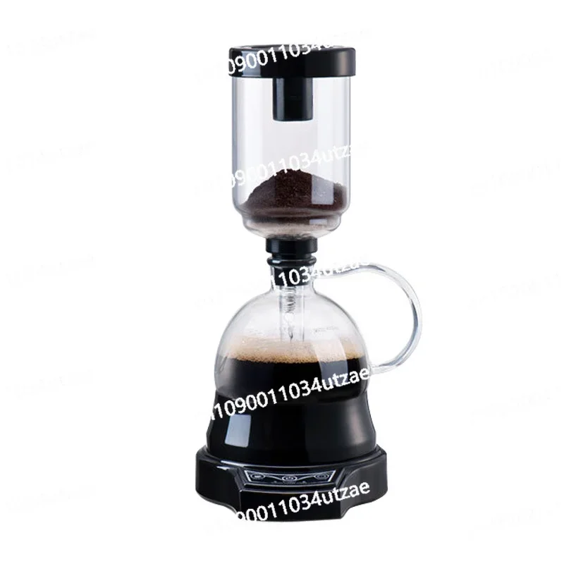 Electric Coffee Siphon Pot Household Manual Brewed Siphon Coffee Pot Heat-resistant Glass