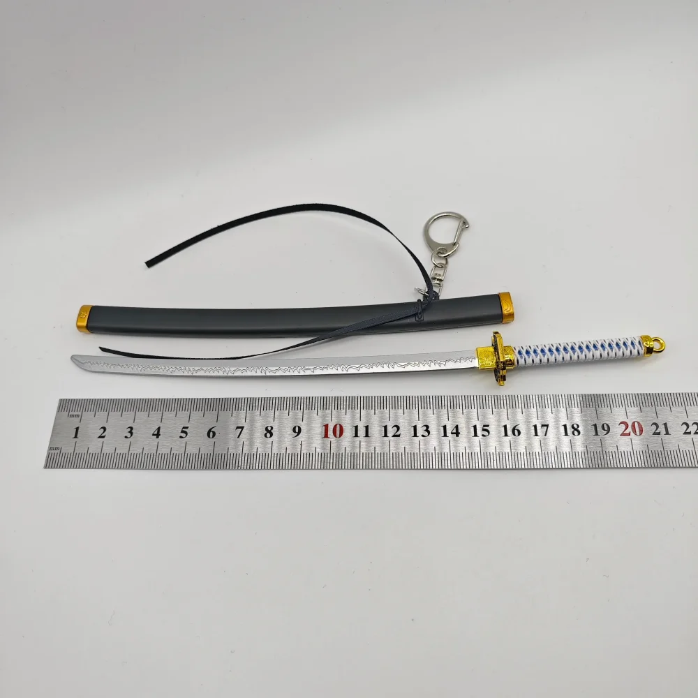 Devil May Cry 5 เกมโลหะอาวุธรุ่น Dante Vergil Yama ดาบ Scabbard มีดยาวหัตถกรรมของเล่นเครื่องประดับ 22 ซม.