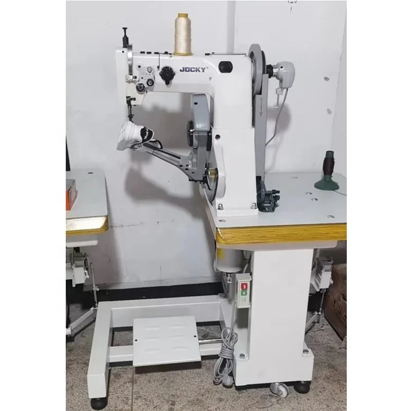 Industrial JK168 Double Stitch Needle Industrial Automatic Sports Shoe Patterns Sewing Machine Shoes Leather Machinery For Shoes