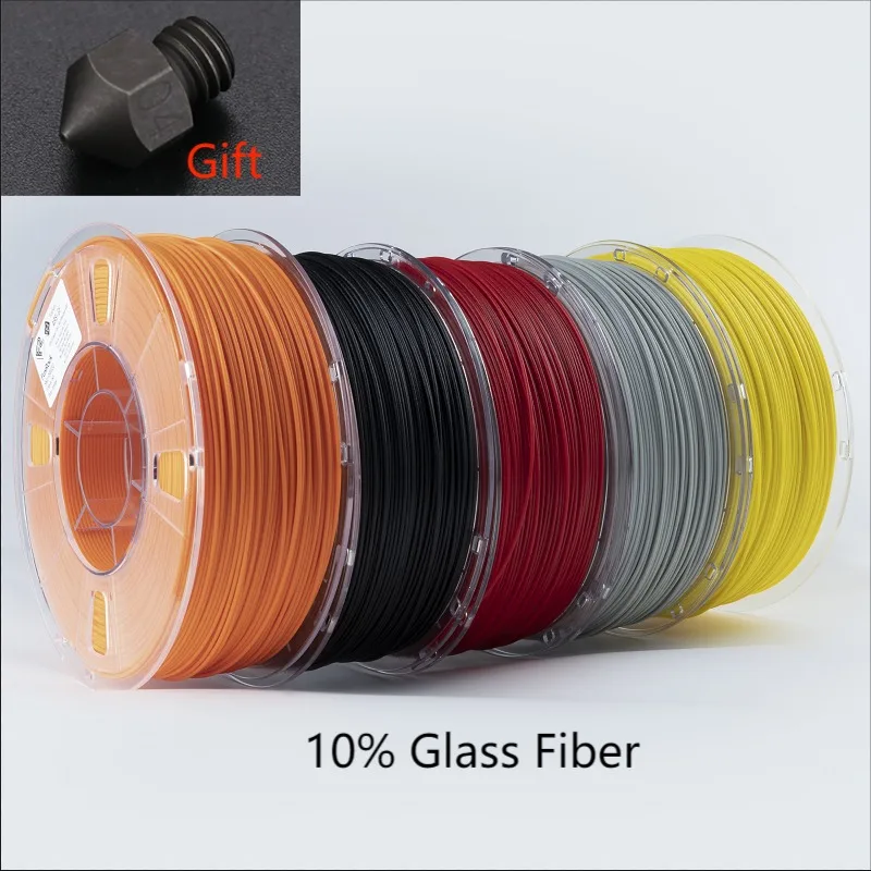 Nyxlab FusRock FusFun™ABS-GF 1.75mm 1KG Filaments Low Smell Ordorless10%Glass Fiber Reinforced ABS Filament 3D Printing Material