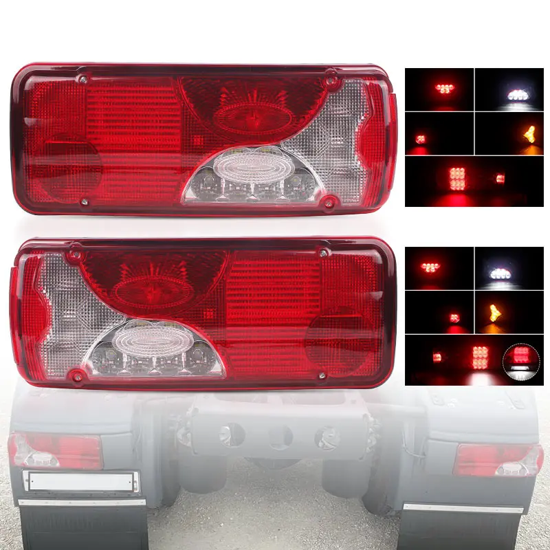 

Truck Trailer LED Tail Light For Scania Volkswagen Crafter MAN TGA TGX TGS TGL TGM Mercedes Sprinter Turn Signal Stop Brake Lamp