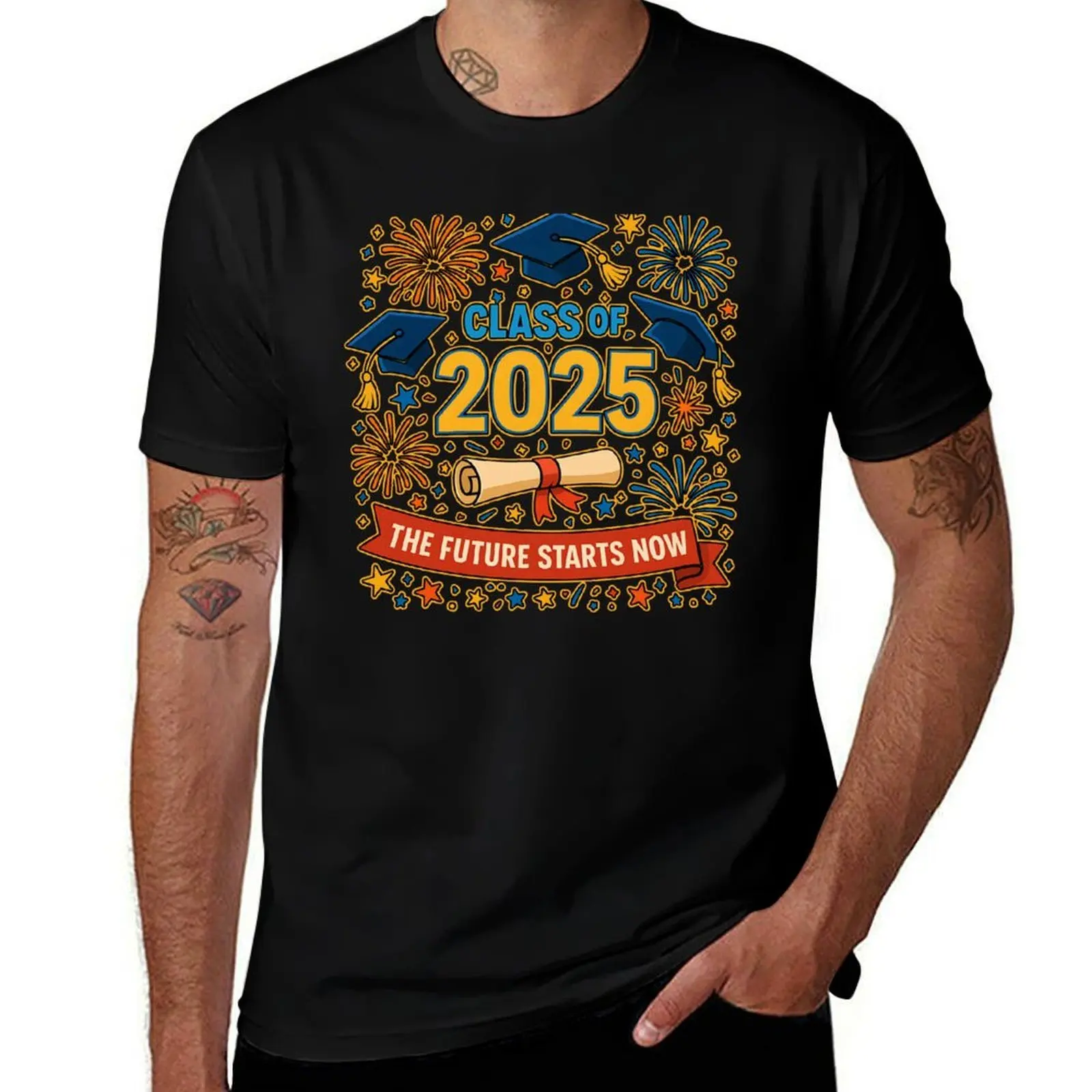 

CLASS OF 2025 FUTURE STARTS NOW for all graduates of this year, congratulations! T-Shirt kawaii clothes tee shirts for men