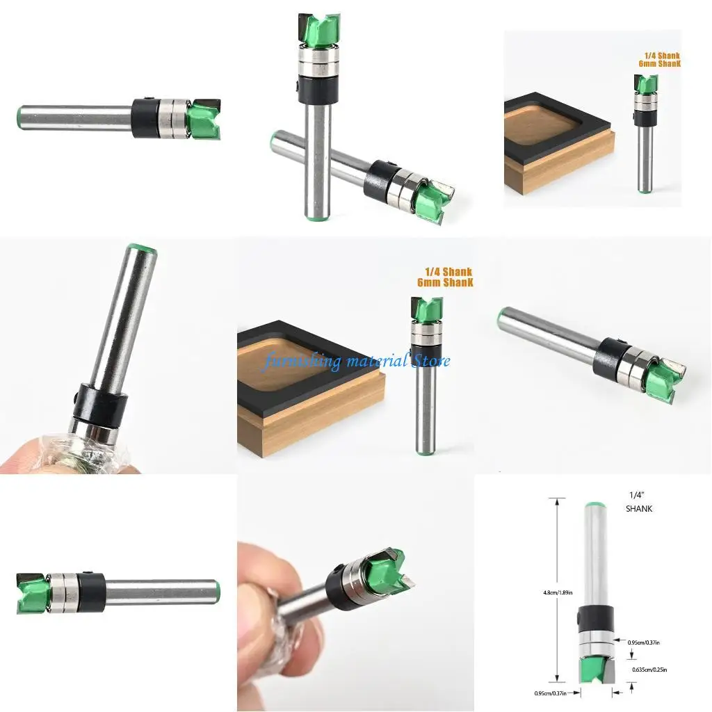 

Y5GD Steel Double Bearing Router Bit for Professional Woodworking Milling Cutter