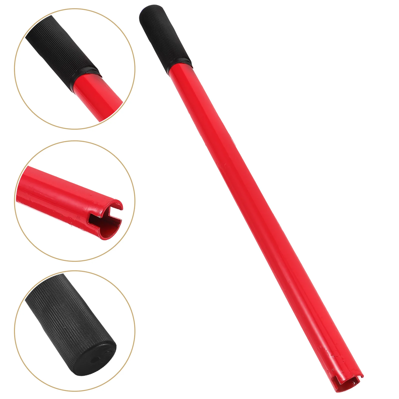 

Trailer Jack Handle For Car Vertical Accessories Floor Red Hydraulic Pole Lever Replacement