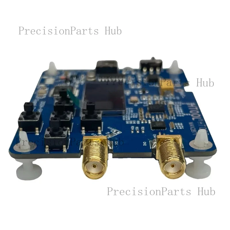 

HT008 MAX2871 Signal Source 23.5-6000Mhz RF Module Consists Of Serial Control CH2 Support -25Db Power Regulation Upgrade