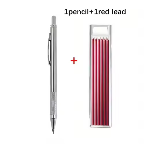 2.8mm Solid Woodworking Automatic Pencil Set with 2B Multicolor Lead Core Deep Hole Marking Architectural Design Marking Pen - Image 10