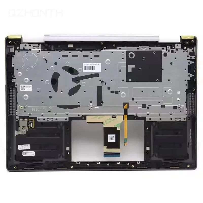 A+ New 14 inch Palmrest Upper Case with US Backlight Keyboard 5CB1L40794 For Lenovo Yoga 7 14IRL8 2023 Year