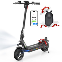 isinwheel GT1 Electric Scooter 800W Motor 48V10Ah Battery EScooter 10 Off-Road Pneumatic Tire Foldable City Commuter E-Scooter