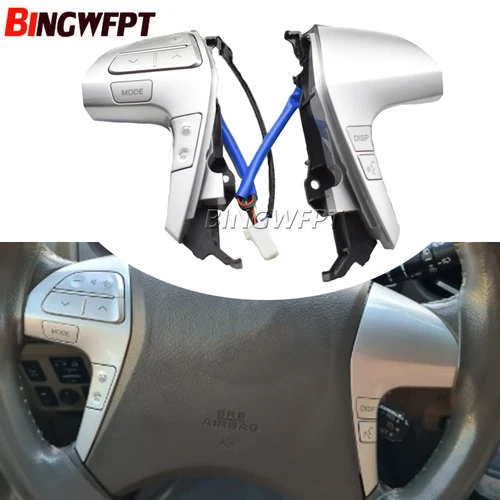 Imagen 2 del producto Interruptor de botón de Control de Audio del volante para TOYOTA HIGHLANDER ASU40,GSU45 2009-2015, CAMRY ACV4 *,AHV41 2006-2015