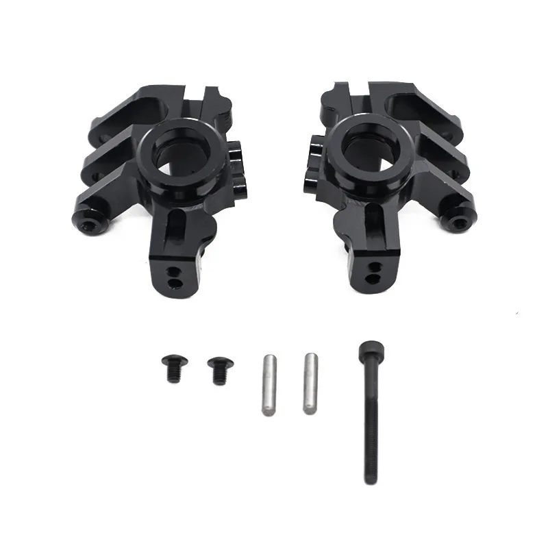 1 paio di tazze dello sterzo in lega di alluminio per accessori di aggiornamento per auto Axial 1/10 RBX10 Ryft 4WD RC