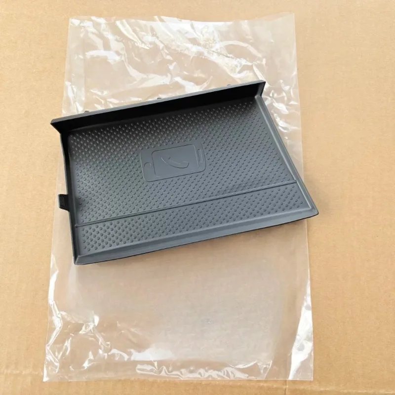 Central Console Storage Box Pad Central Channel Wireless Charging Rubber China Brand for Volkswagen TiguanL 2017-2026