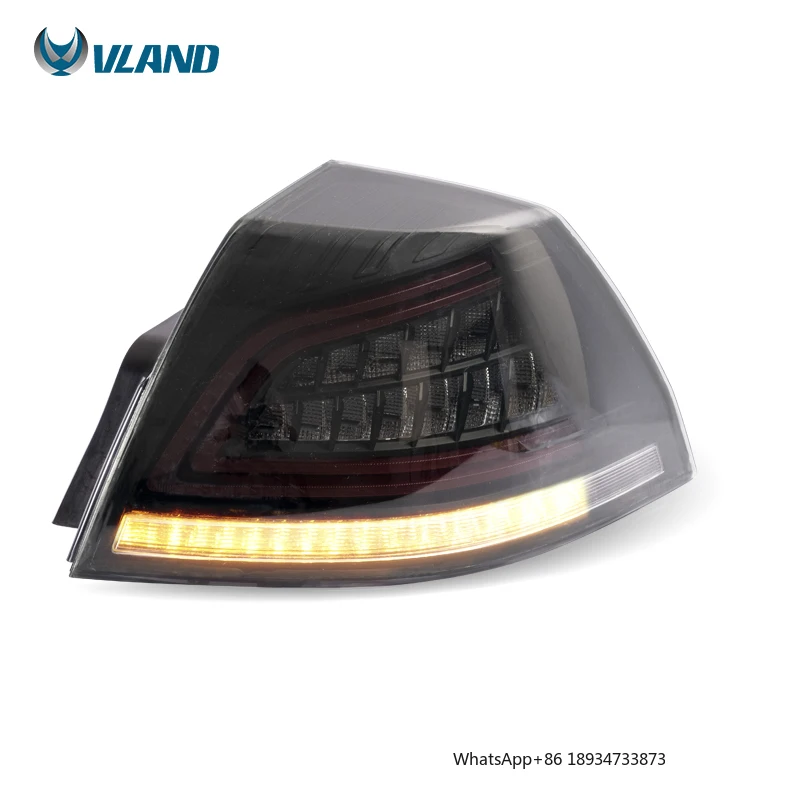 VLAND كامل LED الضوء الخلفي مع 2006-2012 2013 الذيل ضوء متتابعة بدوره إشارة الخلفية الذيل مصباح ل هولدن كومودور كاليس VE S1 #3