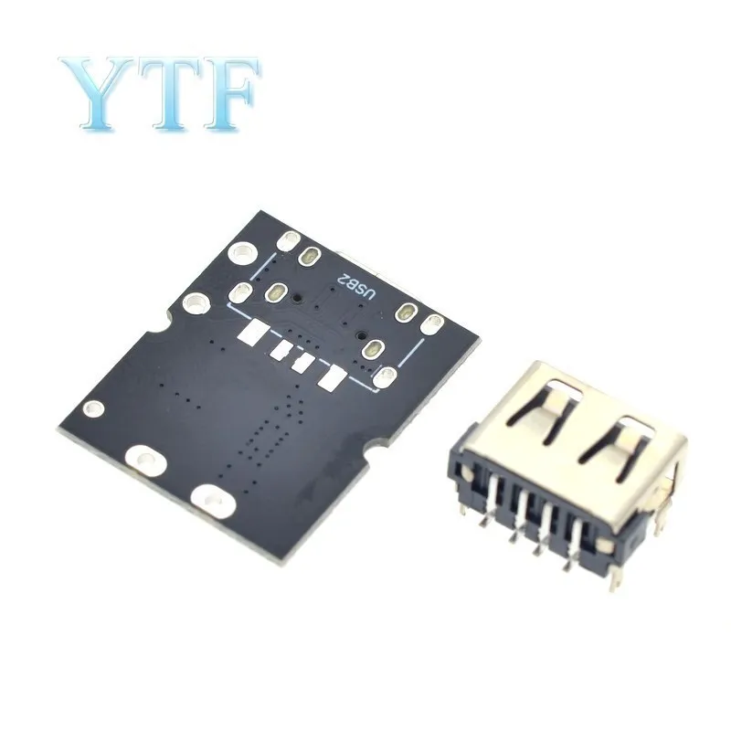 Type-C USB 5V 2A Boost Converter Step-Up Power Module Lithium Battery Charging Protection Board LED Display USB For DIY Charger