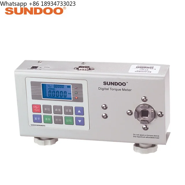 Sundoo ST-100 220V Digital Torque Tester 100N.m Electronic Meter Screwdriver/Wrench New Condition for Machine Testing 1 Year