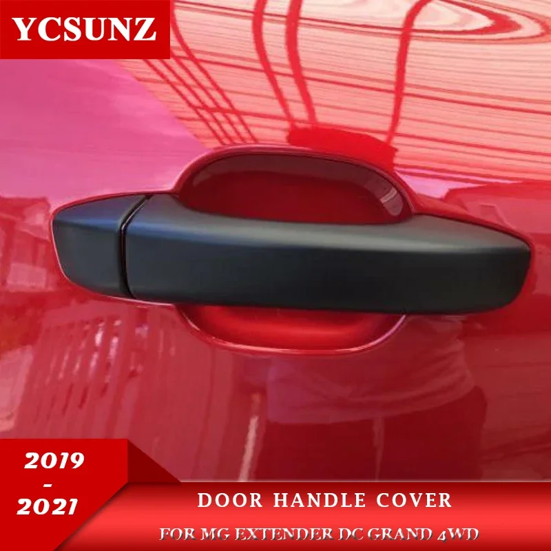 ABS Door Handle Cover For Chevrolet s10 Max 2023 2024 Car Exterior Parts For MG Extender Grand 4WD 2019 2020 2021 Double Cabin