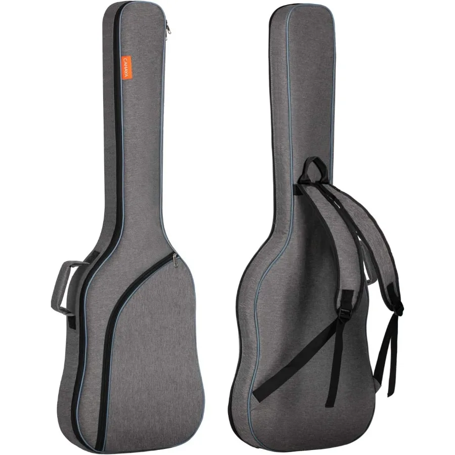 

Electric Bass Guitar Bag Gig Bag Backpack Padded Soft Case 0.3 inch Padding Lightweight