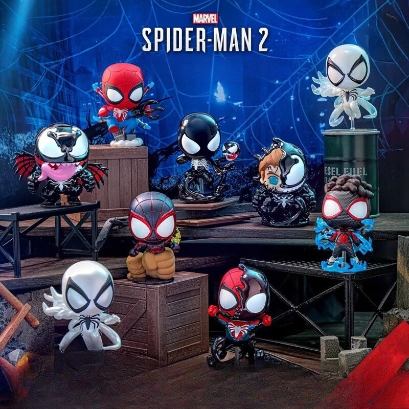

Мини-фигурка Человека-паука Marvel, слепая коробка, маленькая игрушка-фигурка-сюрприз Marvel для друзей на праздниках, рождественский подарок