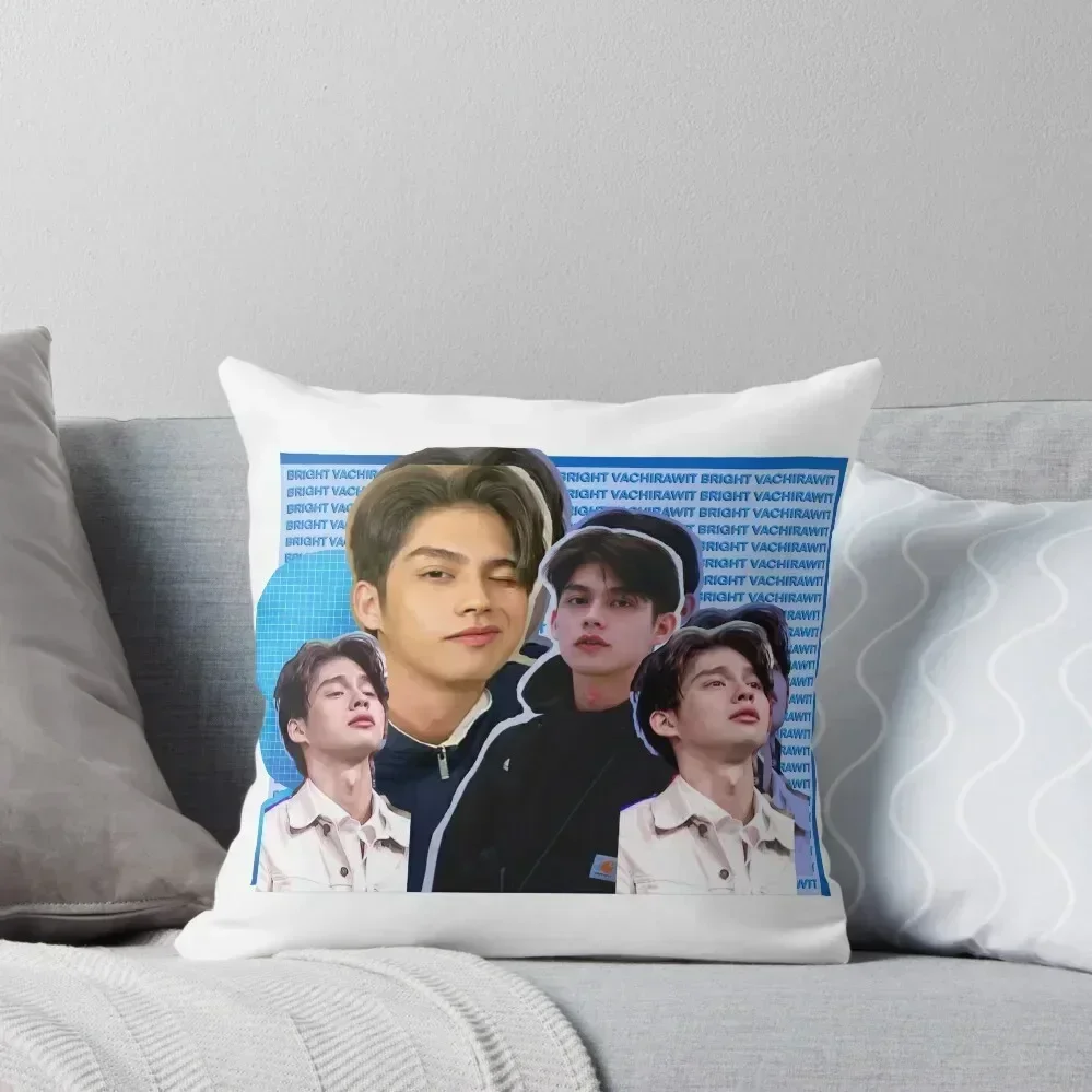 

Bright Vachirawit / Sarawat (2gether The Series) Throw Pillow New year pillow cover luxury pillow