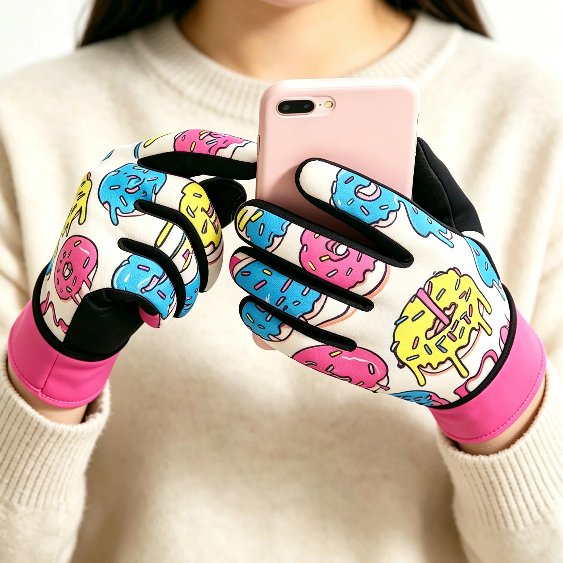 Flex Household Work Gloves for Adult Users, Suitable for Dish‑Washing Home Sorting Kitchen Cleaning Wear‑Resistant Hand Guard