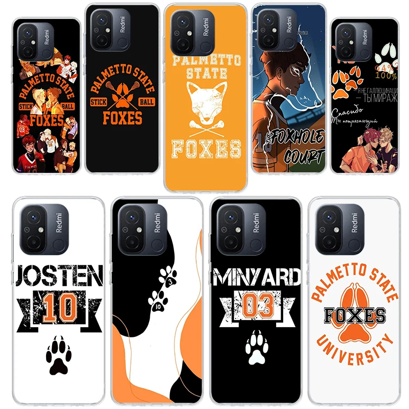 Andreil All For The Game Palmetto State Foxes Phone Case for Xiaomi Redmi 14C 13 13C 12 12C 10 10C 10A 9C 9A 9T 9 8 8A 7 7A 6A 6