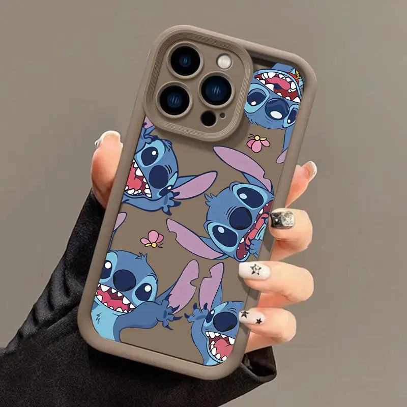 Disney Stitch Phone Case for Xiaomi Redmi A3 9T 10 9A 9C A3 A1 A2 K20 K50 K40 Pro K30 Ultra Note 8 Pro 7 10 11 5G Soft Silicone