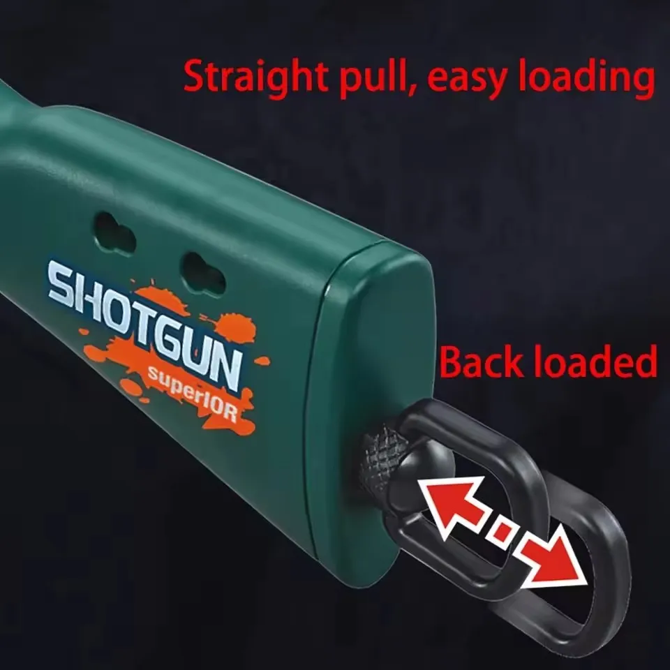 어린이 장난감 S686 샷건 야외 스포츠 쉘 배출 가능 소프트 총알 권총 장전 소프트 건 십대 소년 Gi
