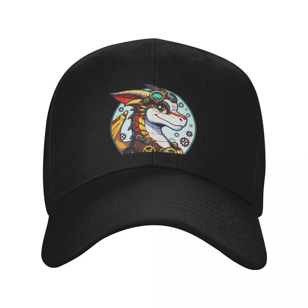 

Steampunk Anthro Scalie Dragon Art Baseball Cap Ball Cap Rave Hat Baseball Cap hard hat Women's Beach Outlet 2025 Men's