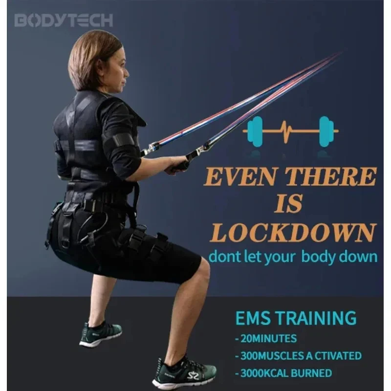 Wireless Removable Ems Fitness Suit Can Relieve Back Pain And Lose Weight Suitable Gym Studios