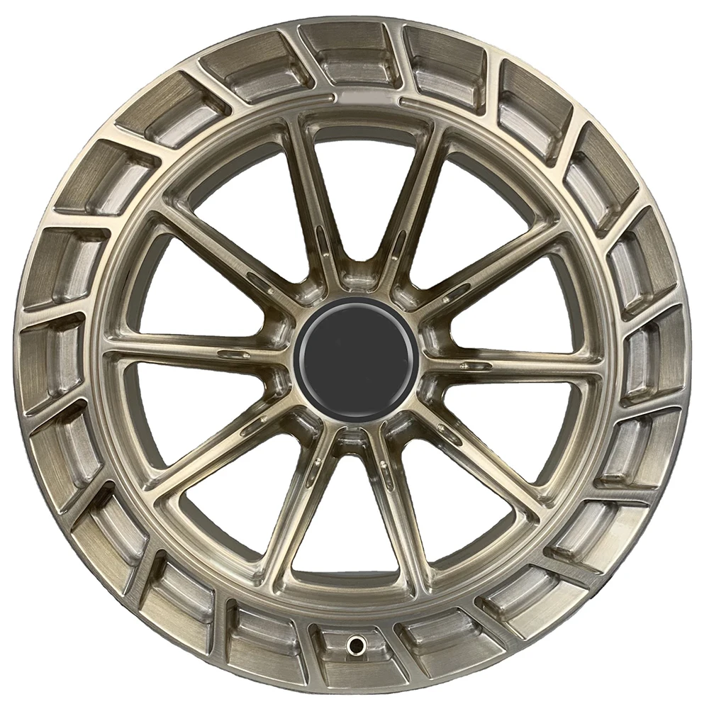 High Quality Forged Wheel for Mustang Car Alloy Sport Rim with Polished Finish 100mm PCD ET