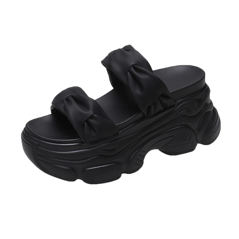 Women Platform Slippers Sandals 2022 Thick Sole Slipper Woman Outdoor Chunky Slides Summer Casual Beach Flip Flops Zapatos Mujer