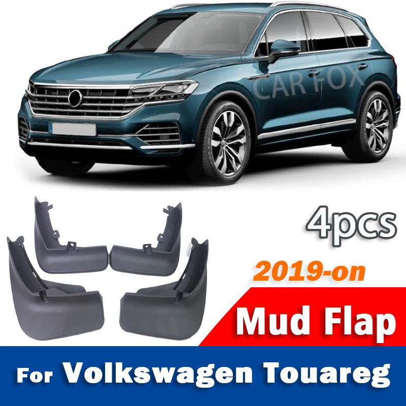

4pcs For Volkswagen VW Touareg Mud Flap Guards Splash Mudguard Fender Mudflaps Car Accessories 2019 2020 2021 2022 2023 2024+