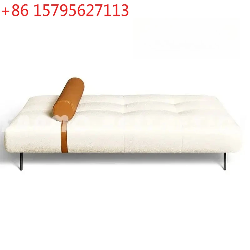 

Скандинавская простая современная скамейка из овечьей шерсти, креативный диван-наложница, прикроватный табурет, ленивый диван-табурет